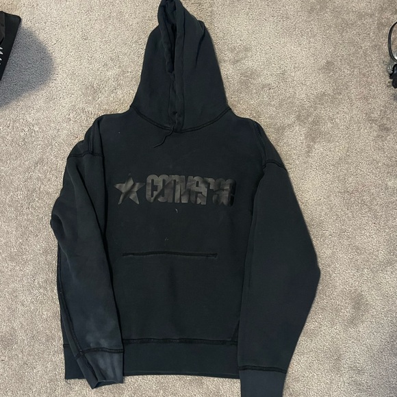 This a reversible black hoodie - Picture 2 of 14